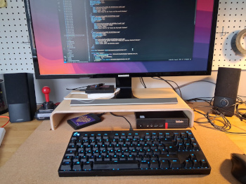 Desktop Setup mit ThinkCenter PC